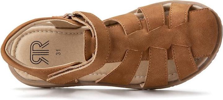 Actual product image La Redoute Collections Sandals with velcro fastening (33)