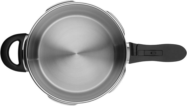 Produktbild WMF Schnellkochtopf 3tlg 4,5+3l grosses Kochsignal Perfect Plus Induktion (22 cm, Pfannenset + Topfset, Edelstahl)