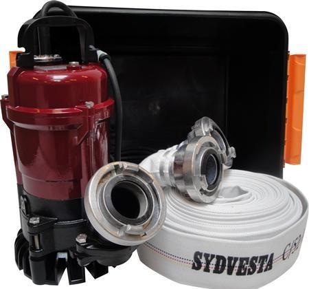 Produktbild Sydvesta Entreprenørpumpe SPX 400 RW, Max kapacitet 233 l/min,Max løftehøjde 12 mtr.Leveres i plast