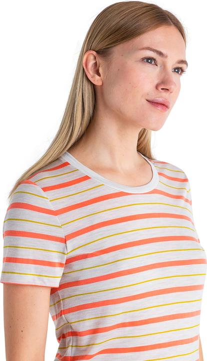 Produktbild Icebreaker Women Merino Wave SS Tee Stripe (XS)