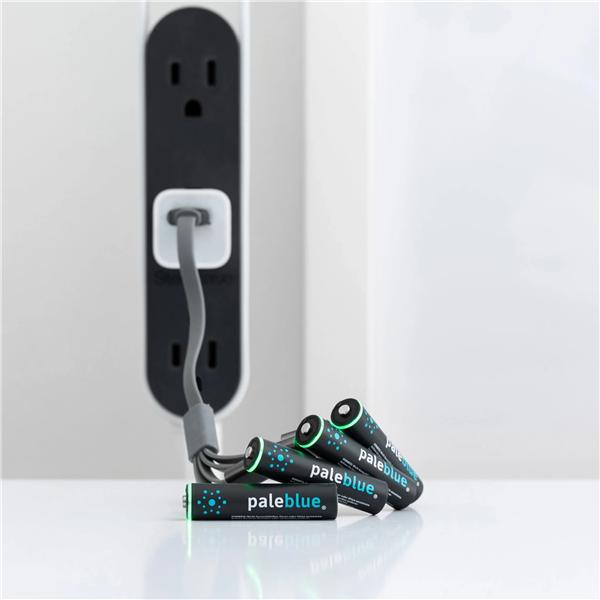 Actual product image Pale Blue AAA USB-C (4 pcs., AAA, 600 mAh)