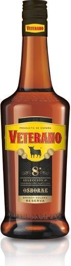 Immagine prodotto Osborne Veterano Brandy Solera Reserva 8 a (1 x 70 cl)