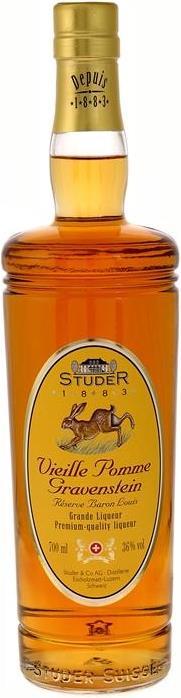 Produktbild Studer 1883 Studer Gravenstein Vieille Pomme Réserve Baron Louis (1 x 70 cl)