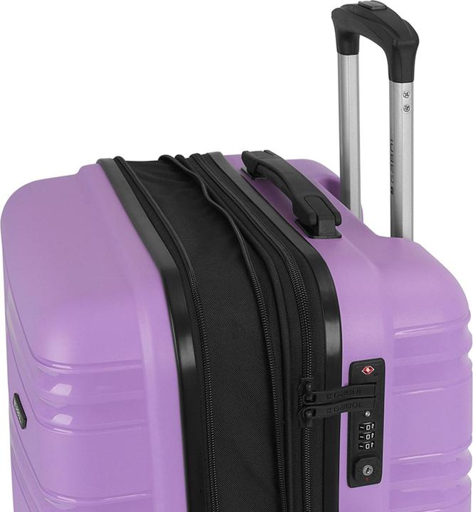 Actual product image Gabol Uyiko 4-wheel trolley 76 cm with stretch fold (104 l, XL (from 140l))