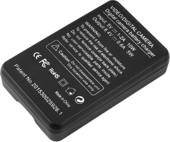 Image du produit Acconic Chargeur rapide double pour Canon LP-E6 LPE6 avec câble USB-C