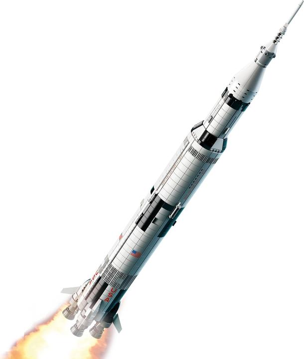 Immagine prodotto LEGO Saturno V Apollo della NASA (92176, LEGO Ideas, Set LEGO rari)