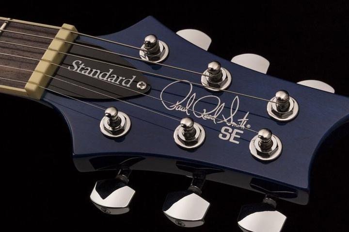 Produktbild PRS SE Standard 24 Translucent Blue (Mahagoni)