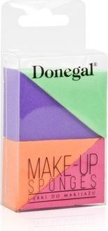 Donegal Éponge de maquillage Colorful Triangular 4Pcs. 4305