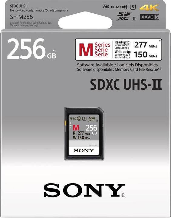 Produktbild Sony SF-M Tough (256 GB, SDXC, U3, UHS-II)
