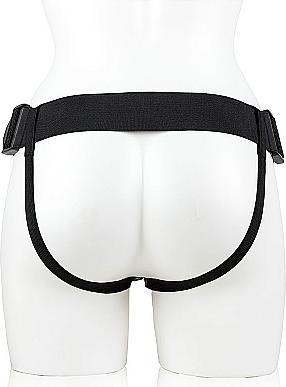 Produktbild RealRock Vibrating Hollow Strap-on No Balls - 10" / 24,5 cm