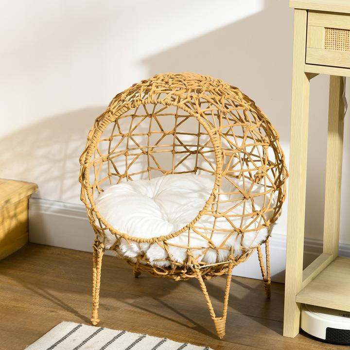 Actual product image PawHut Cat house with metal frame (Cat)