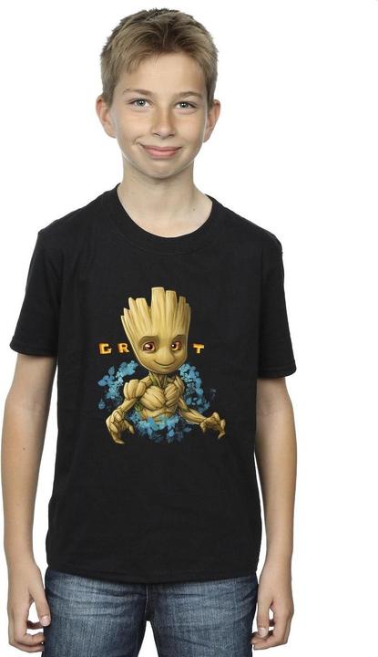 Immagine prodotto Guardians of the Galaxy Groot Flowers Maglietta Ragazzi (104)