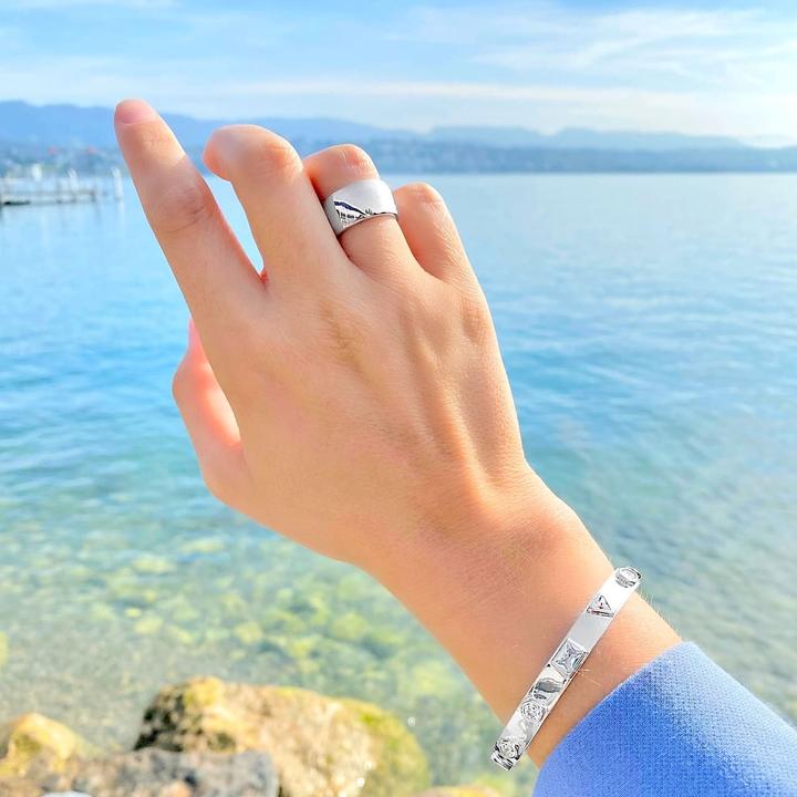 Image du produit Candy Bague Togo, argent sterling 925 (60, Argent 925)