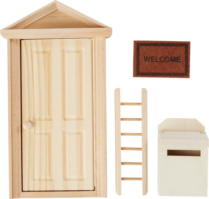 Actual product image Hobby Fun Secret Santa door set letterbox