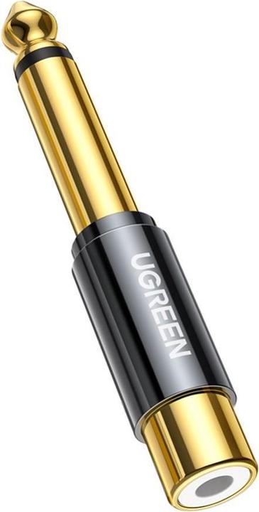 Produktbild Ugreen 6.35 mm Klinken Stecker auf RCA Cinch Buchse Adapter (Klinkenadapter)