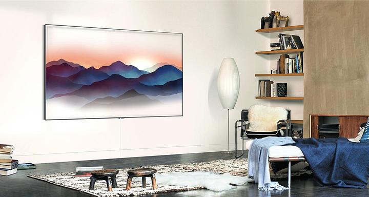 Actual product image Samsung Qe55q7fn (55", LCD, 4K, 2018)