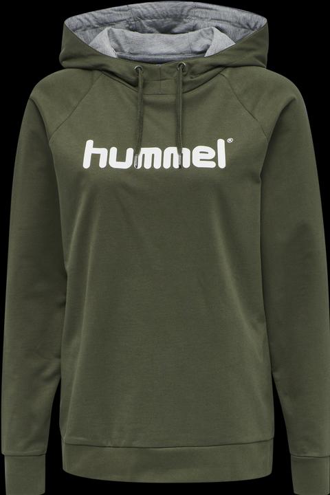 Actual product image hummel Go Cotton Logo Hoodie Woman (S)