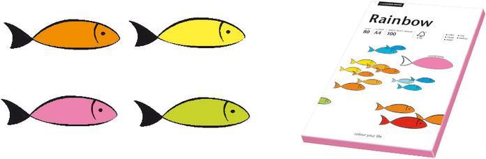 Produktbild Rainbow Kopierpapier neon farbig (80 g/m², 100 x, A4)