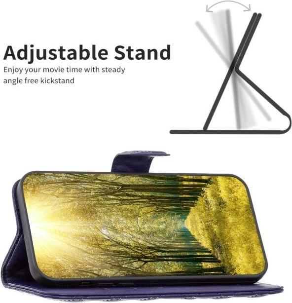Actual product image MU Style Trendy Leather Bookcover Series Cover (Samsung Galaxy S24+)
