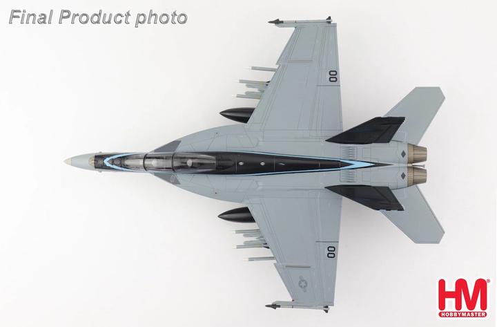 Produktbild Hobby Master F/A-18F DOPPELSITZER Super Hornet Top Gun Sonderlackierung 50th Jubiläum, Metallmodell 1:72 Hobby Ma