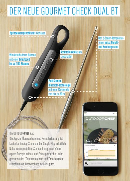 Immagine prodotto Outdoorchef Gourmet Check Doppio BT