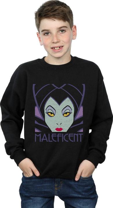 Immagine prodotto Disney Maleficent Cropped Head Felpa Ragazzi (116)