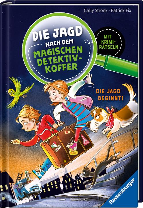 Actual product image Ravensburger Die Jagd nach dem magischen Detektivkoffer, Band 1: Die Jagd beginnt! (German, Cally Stronk, Patrick Fix, 2024)