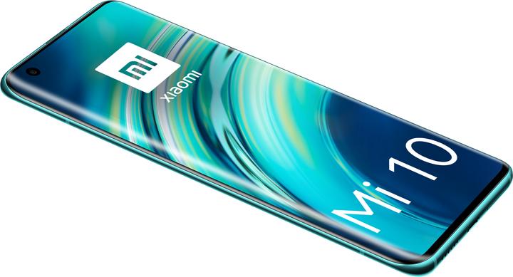 Actual product image Xiaomi Mi 10 (256 GB, Coral Green, 6.67", Single SIM, 108 Mpx, 5G)