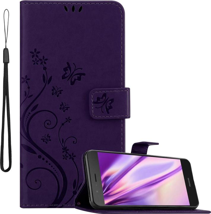 Floral violet foncé