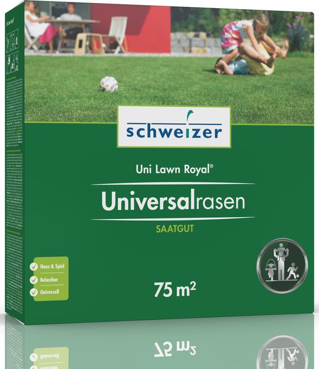 Image du produit Schweizer Uni Lawn Royal (Réensemencement de la pelouse)