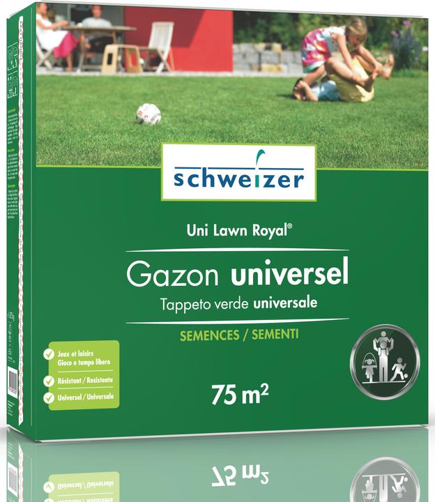 Image du produit Schweizer Uni Lawn Royal (Réensemencement de la pelouse)
