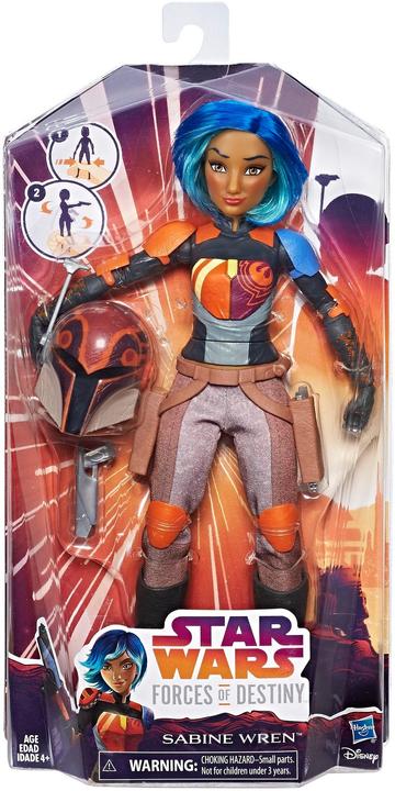 Image du produit Hasbro Star Wars Forces of Destiny Sabine Wren Adventure Figure