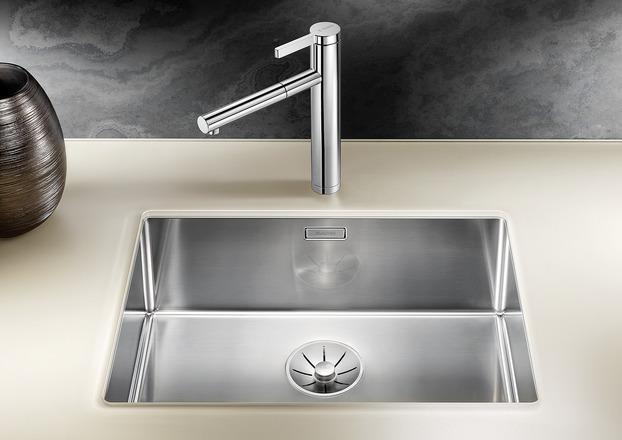 Actual product image Blanco Claron 550-U (Undermount sink, 44 cm, 59 cm)