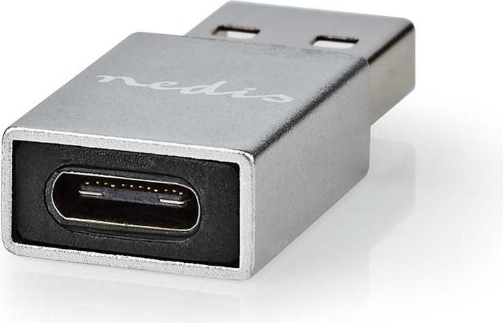 Immagine prodotto Nedis Adattatore da USB-A a USB-C, 5Gbps - Argento (USB-A, USB tipo C)