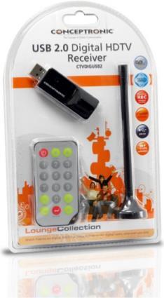 Conceptronic Ctvdigusb2 Récepteur numérique Hdtv USB Gr