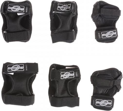 Rollerblade Blade Gear Jr 3 Pack (XS, Protezioni per i polsi, Ginocchiera, Protettori gomito)