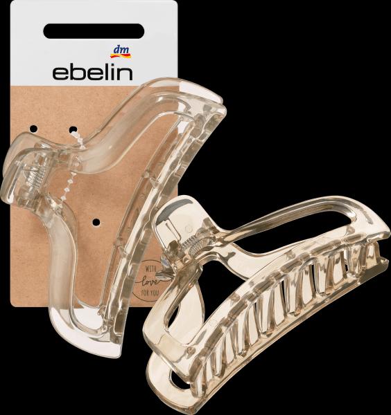 Actual product image dm ebelin Hair clip transparent