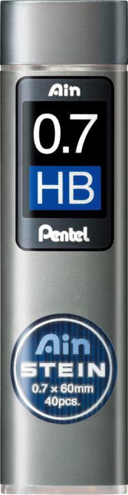 Pentel Ain Stone (Mine di ricambio, Nero, 0.70 mm)