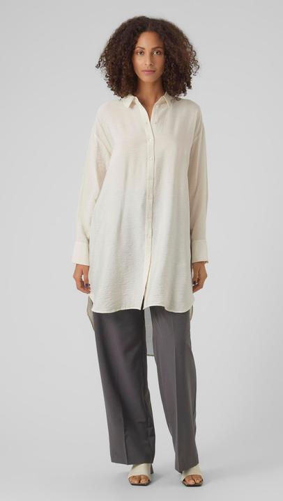 Produktbild Vero Moda Vmangie L/S Solid Long Shirt Wvn Exp Hemd (S)