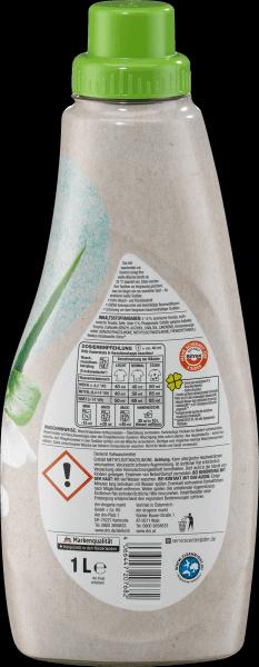 Produktbild dm Denkmit Vollwaschmittel flüssig Apfelblüte Aloe