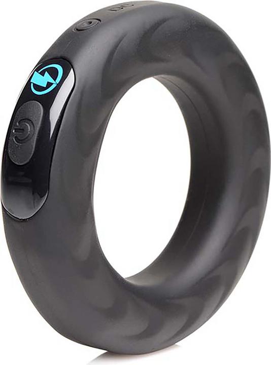 Image du produit Frisky Vibrant & E-Stim Cock Ring en silicone avec RC 50mm (8.50 cm)