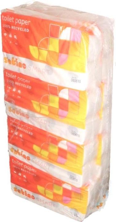 Immagine prodotto Wepa Carta igienica Satino Smart 060610, 2 veli, confezione da 8 x 8 rotoli (64 x)