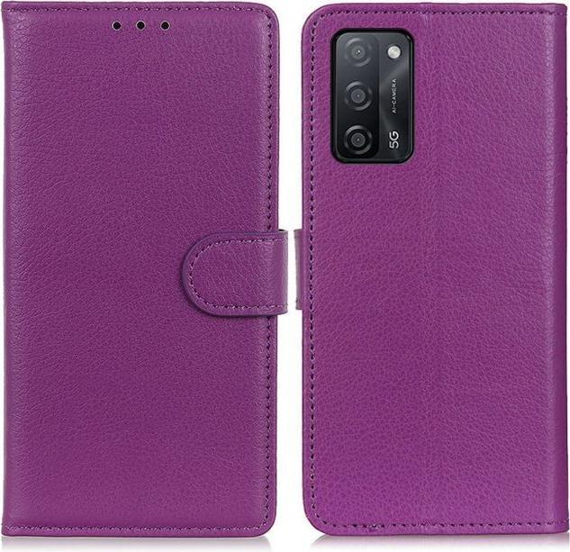 Actual product image MU Classic Litchi Leather Bookcover Series (Samsung Galaxy A53 5G)