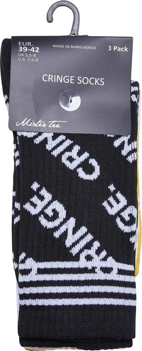 Immagine prodotto Mister Tee Calzini Cringe 3-Pack - 21835 (confezione da 3, 39 - 42)
