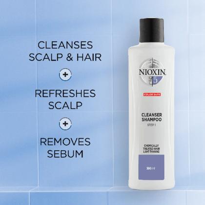 Produktbild Nioxin Cleanser Shampoo 5 (300 ml, Flüssiges Shampoo)