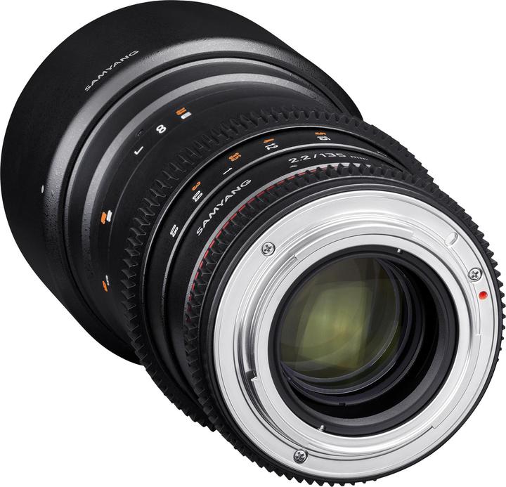 Actual product image Samyang 135mm T2.2 VDSLR Nikon (Nikon F, full size)