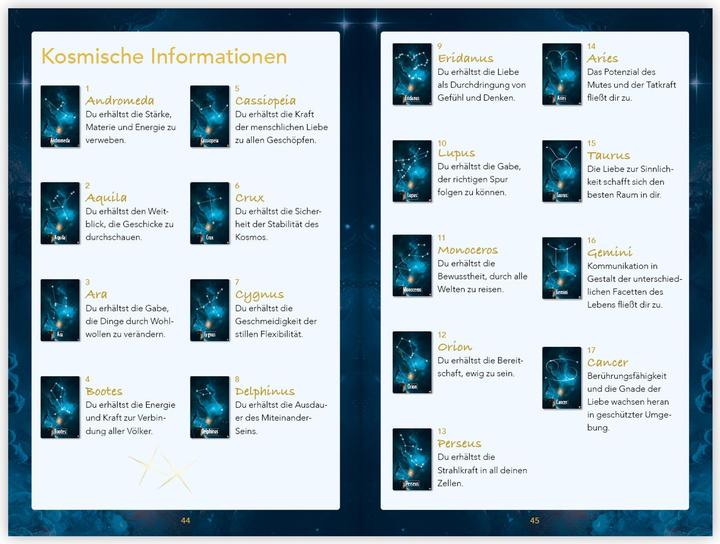 Etichetta energetica Starseeds und kosmische Lichtsprache, mit 1 Buch (Tedesco, Roswitha Stark, 2024)