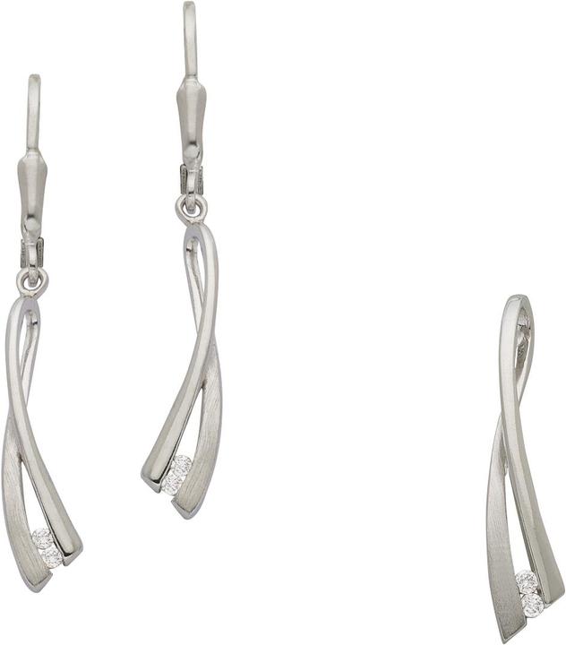 Immagine prodotto Bijou Classic Set Ohrschmuck und Anhänger (Argento)