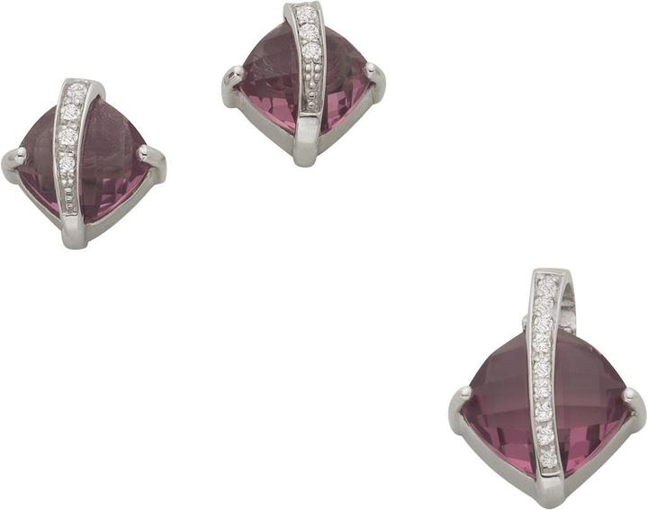 Immagine prodotto Bijou Classic Set Ohrschmuck und Anhänger (Argento)