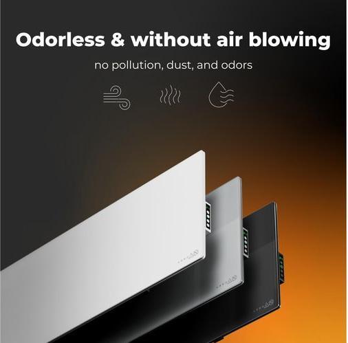 Actual product image Aeno Infrared radiant heater Premium Eco Smart LED GH4S (700 W)